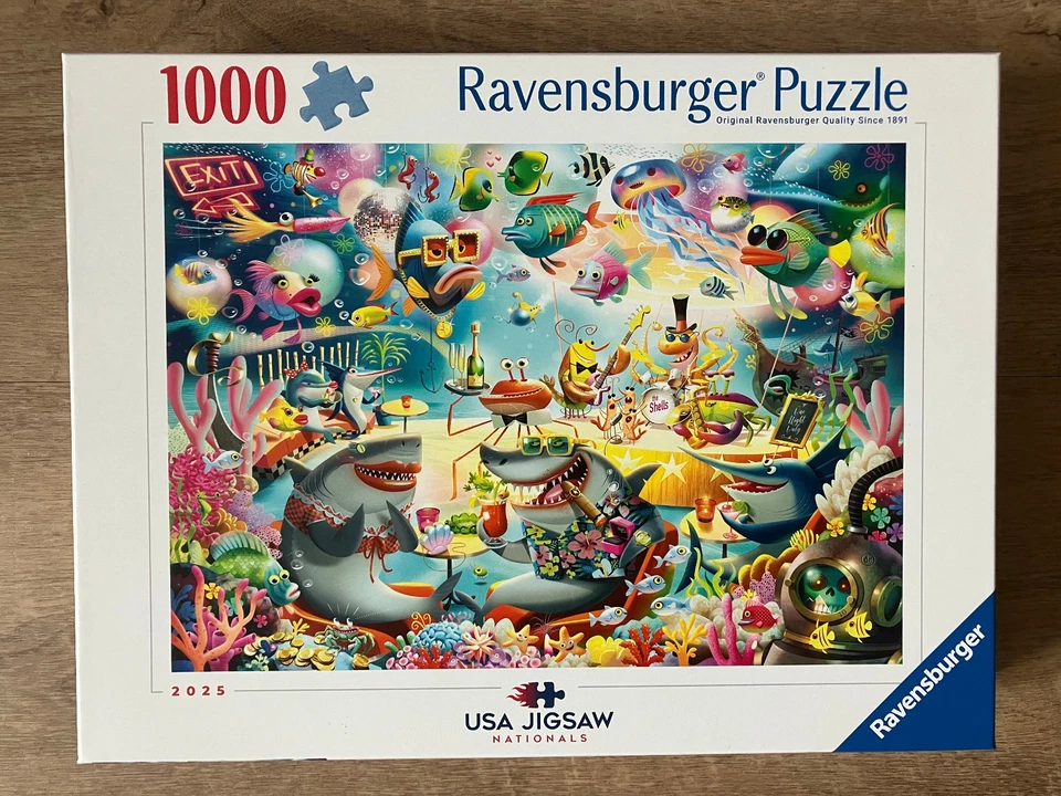 2025 Ravensburger Jigsaw Puzzle 1000 Piece Ocean Lounge 01602 - Image 1 of 1