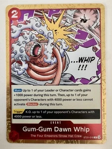 Gum-Gum Dawn Whip ST21-016 Starter Deck EX: Gear 5 Foil - Picture 1 of 1