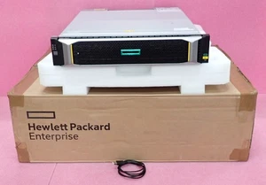 HPE MSA 2062 24x SFF Bay Disk Enclosure R0Q82AR 2x 1.92TB SSD 2x 10G iSCSI Ctrl - Picture 1 of 19