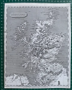 Mapa antiguo de 1802; Escocia por Aaron Arrowsmith / Lowry - Imagen 1 de 3