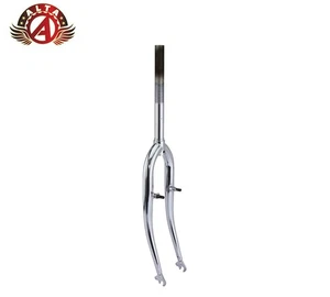 ALTA 26" Chrome Retro Cruiser MTB Rigid Fork 1" Threaded Cantilever 3/8 Axle. - Picture 1 of 1