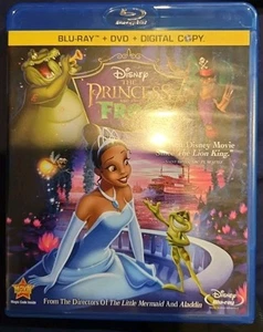 The Princess and the Frog (Blu-ray/DVD, 3-Disc Set, Digital Copy) New Sealed - Picture 1 of 2