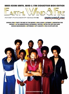 Earth Wing & Fire Japan Band Score Collection Wide Edition Sheet Music Book F/S - Image 1 of 3