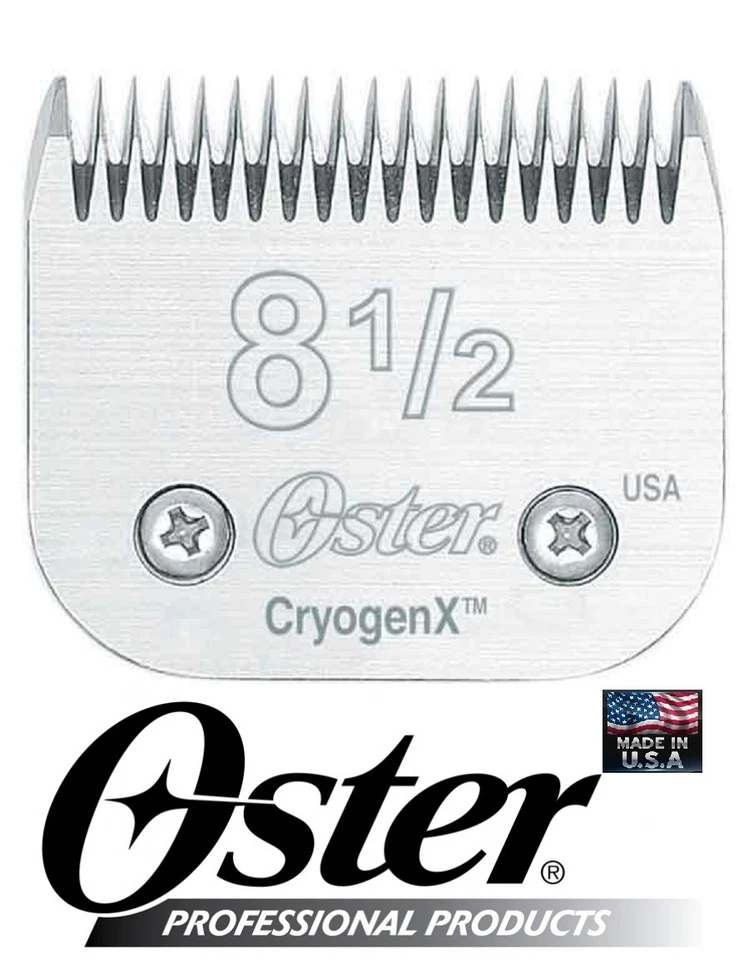 Oster A5 CryogenX 8 1/2 Blade PET DOG CAT Grooming*Fit A6,Andis AGC MBG Clipper