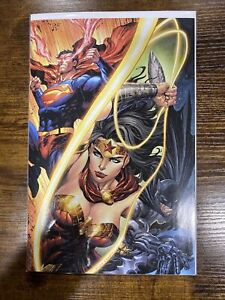 Justice League #1 * Nm+ * C Wonder Woman Virgin Variant Cover Tyler Kirkham 1C