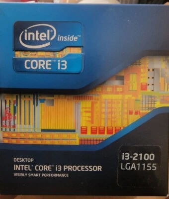 Intel BX80623I32100 SR05C Core i3-2100 Processor 3M Cache, 3.10 GHz NEW RETAIL - Image 1 of 3