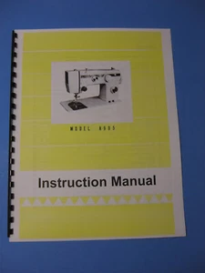 Necchi-Alco A905 Sewing Machine Manual - Printed - Picture 1 of 3