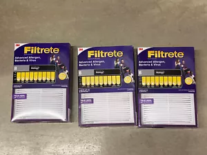 2X Filtrete Advanced Allergen Bacterias Virus Verdadero HEPA Purificador de Aire Habitación - Imagen 1 de 2