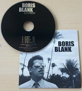 BORIS BLANK Electrified 2014 UK 5-track promo CD Yello Dieter Meier Kraftwerk - Picture 1 of 2