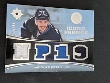 2015-16 UPPER DECK ULTIMATE COLLECTION NICOLAS PETAN IF-NP #ed 10/65 ICON JERSEY
