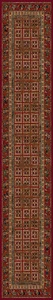  HIGH QUALITY Red Rust Egyptian Nomadic Design Wool Rug - Picture 1 of 7