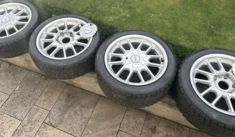 AZEV BY SM Zbh Porsche 911 993 986 964 Felgen 7,5 + 8,5 X 17 rim 112 Rad - Bild 1 von 4