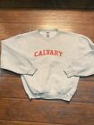 Vintage Russell Calvary University Sweatshirt size adult small 