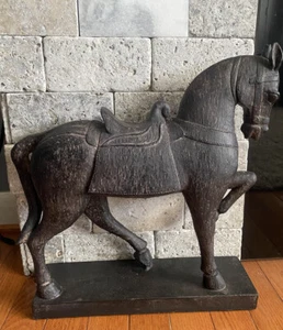 Estatua de caballo rústico de 14,5""x 12,5 - Imagen 1 de 6