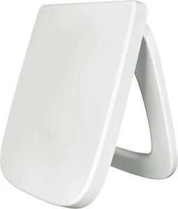 Wc Sitz mit Absenkautomatik Toilettendeckel Klodeckel Duroplast Eckige Form - Bild 1 von 8