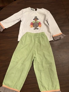 Thanksgiving Hosen Set, Größe 4T - Bild 1 von 3