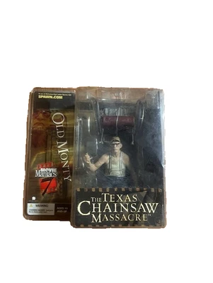 Figura de McFarlane Toys Old Monty 2004 maníacos de la película masacre de Texas Foto 1 de 3