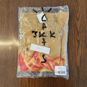 Travis Scott Cactus Jack Flower Tee Sealed In Bag Extra Large XL - Picture 1 of 2