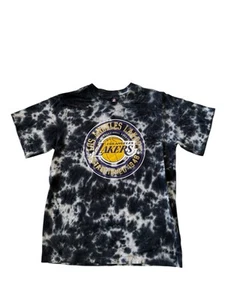 UNK NBA LA Lakers Tie Dye Basketball T Shirt Boys Size XL Good Condition - Picture 1 of 13