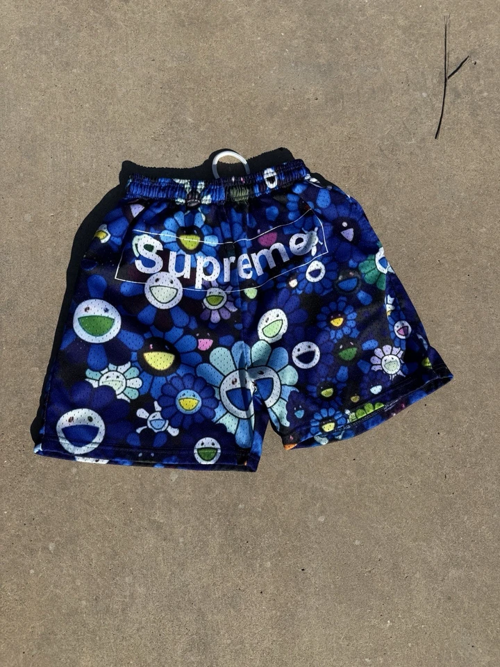 Pantalones Cortos Supreme Azul Talla S Foto 1 de 3