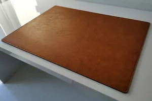PM Schreibtischunterlage in Lora Leder 60 x 40 Senft Braun - Bild 1 von 4