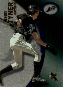 2001 E-X Tampa Bay Devil Rays Baseball Card #121 Jason Tyner/2249