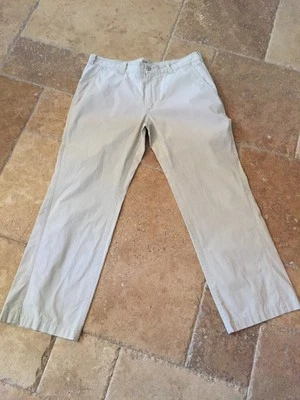 Penguin Men's Khaki Beige Bakersfield Fit Lightweight Cotton Chino Pants Sz 36 - Image 1 of 4