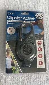 ION Bluetooth Clip-On Outdoor Speaker W Mounting Bracket & Water Resistant