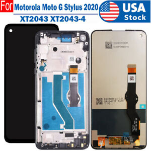 For Motorola Moto G Stylus 2020 XT2043-4 LCD Digitizer Touch Screen Replacement