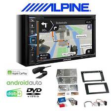 Produktbild - Alpine Navigation Apple CarPlay Android für Audi A4 2000-2006 schwarz Teilaktiv