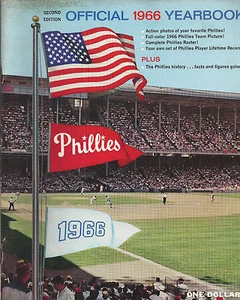 1966 PHILADELPHIA PHILLIES JAHRBUCH RICH ALLEN JOHN CALLISON JIM ATEMBERAUBENDE FOTOS - Bild 1 von 1