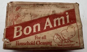 Vintage New Bon Ami Cleaning Cake 8 oz Bar the original miracle cleaner - Picture 1 of 4