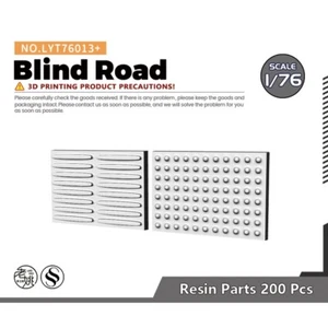 Yao's Studio LYT76013+ 1/76 Blind Road For Model Railroads Display Prop - Picture 1 of 2