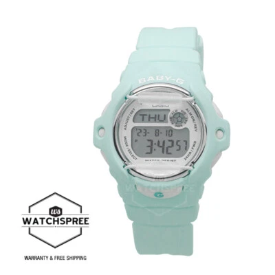 Casio Baby-G Pastel Green Resin Band Watch BG169U-3D BG-169U-3D BG-169U-3 - image 1 of 3