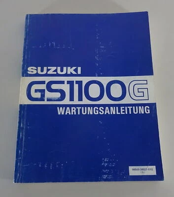 Manual De Taller Suzuki GS 1100 G De 06/1982 - Imagen 1 de 2