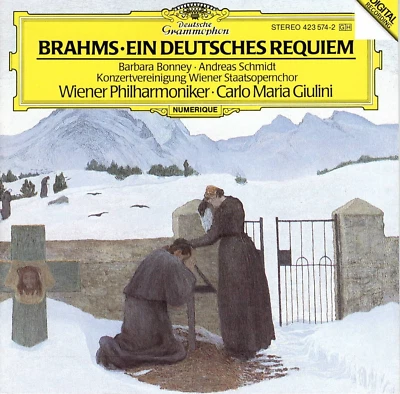 Brahms EIN DEUTSCHES REQUIEM Bonney Schmidt Giulini | exzellent (C6415) - Bild 1 von 3