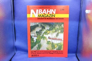 N-Bahn Magazin Januar-März 1999  10.Jahrgang Heft 99/1/sehr guter Zustand - Picture 1 of 1
