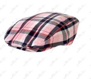Gymboree Girls Sz 5-7 Homecoming Kitty Pink Plaid Fedora Cap NWT Vintage 2011 - Picture 1 of 2