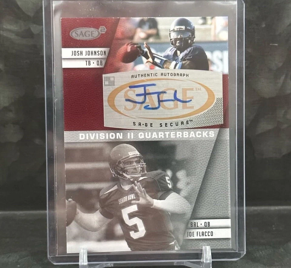Sage Josh Johnson 2008 automático con Joe Flacco radiocontrol Foto 1 de 1