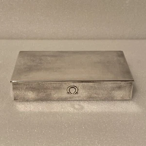 tal cual, CAJA RELOJ OMEGA ORIGINAL VINTAGE SÓLIDA 800 PLATA 208,6 G  - Imagen 1 de 14