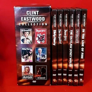 Clint Eastwood Collection 6 DVD Box Set - Imagen 1 de 9