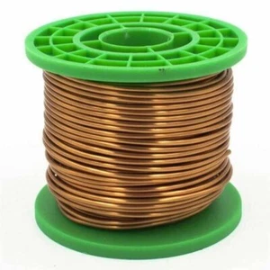 1-500 meters copper wire ø1.3-5mm Cu 99.9 enamelled wire wnr craft wire - Picture 1 of 1
