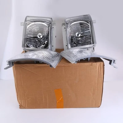 Faros de esquina izquierda y derecha para ISUZU NPR NPR-HD NQR NRR 2008-2020 Foto 1 de 4