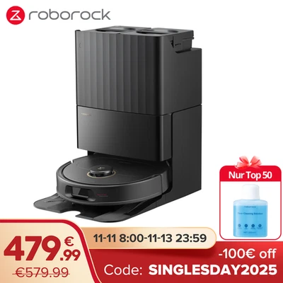 Roborock Qrevo S5V Saugroboter mit Wischfunktion,Zero-Tangle,Warmlufttrocknung A - Bild 1 von 4
