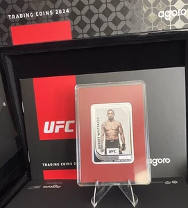 2024 NIUE Agoro $2 UFC Trading Coin - Red - Robert Whittaker 22/50 - Picture 1 of 2