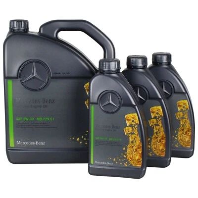 MERCEDES BENZ Original Mercedes-Benz Motoröl 5W-30 MB 229.51 Engine Oil 8 Liter