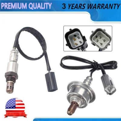 Sensor de oxígeno O2 aguas arriba + abajo 2 piezas para Nissan Versa 2010-2012 1,8 L Sentra 2,0 L Foto 1 de 4