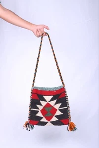 AUNTIQUES Shoulder bag with Jordanian Arabic embroidery Traditional BAG - Picture 1 of 8