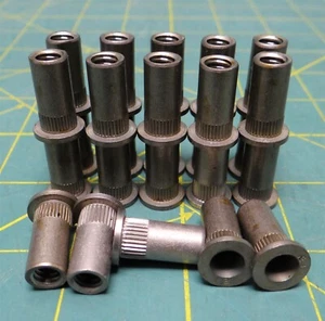 (25pc) Atlas/Penn Engineering AENM25R140 Twist Resistant SS Rivet Nut, 1/4"-20 - Picture 1 of 5
