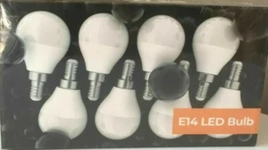 Qnine 2700K E14 6 Watt LED Bulb White, Non Dimmable Brand New Sealed Free Post - Picture 1 of 5